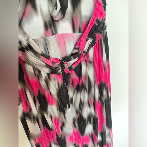 Alice + Olivia Tie Dye Print Maxi Dress - Picture 4 of 8